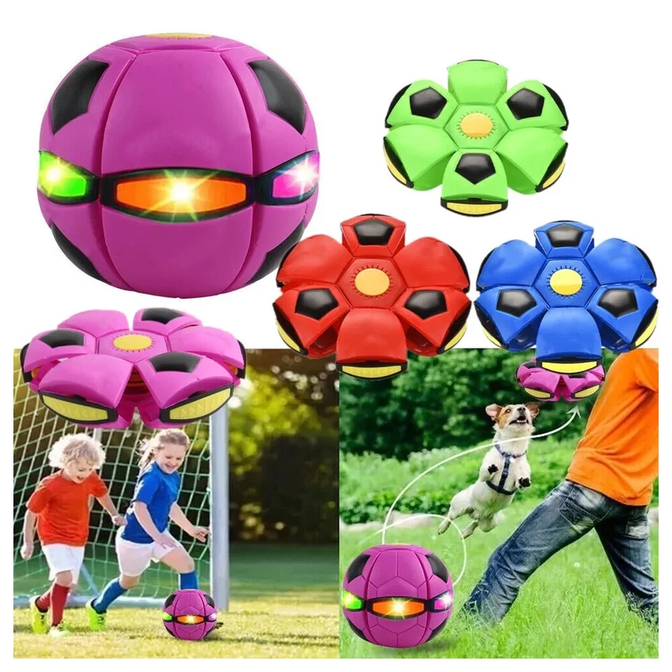 JUGUETES PLEGABLES PARA PERROS, BOLA DE PLATILLO VOLADOR PARA PERROS/NIÑOS, JUGUETE VIRAL - Image 7